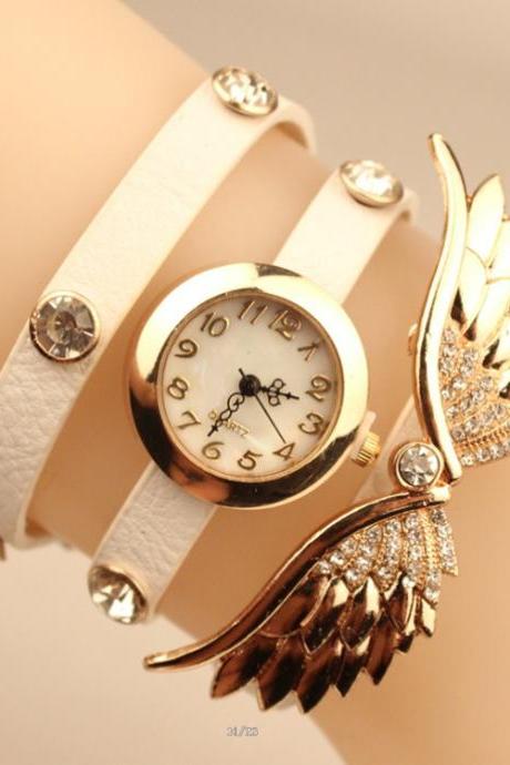 Zircon Angel Wings Watch